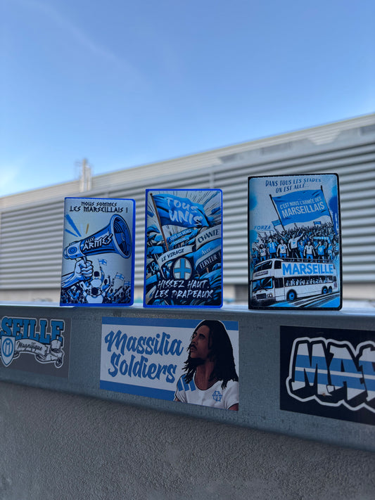 Lot de 3 porte-cartes de votre choix