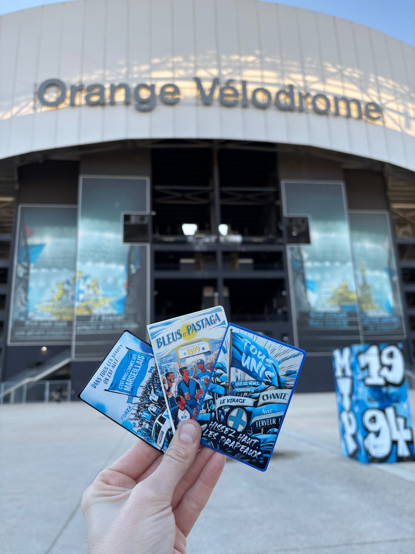 Lot de 3 porte-cartes de votre choix