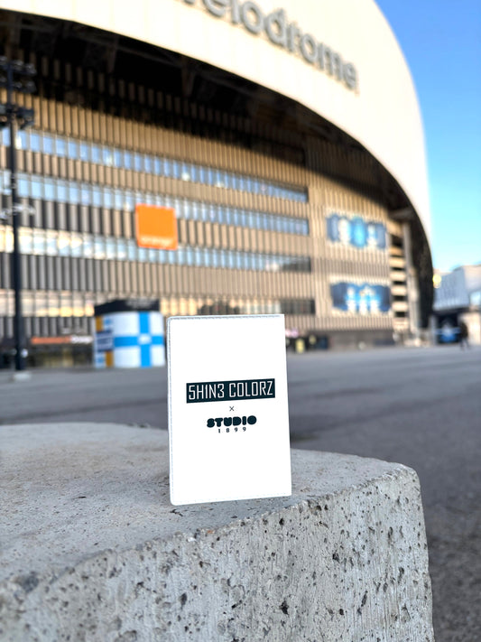 Franck Conte X Studio 1899 - Porte-cartes Pape Diouf, l'empreinte