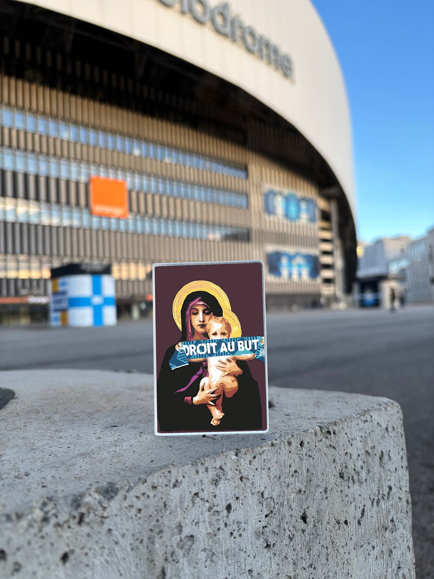 Franck Conte X Studio 1899 - Porte-cartes La vierge à l'enfant ultra